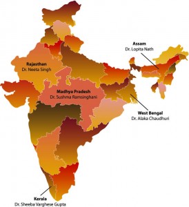 map of India