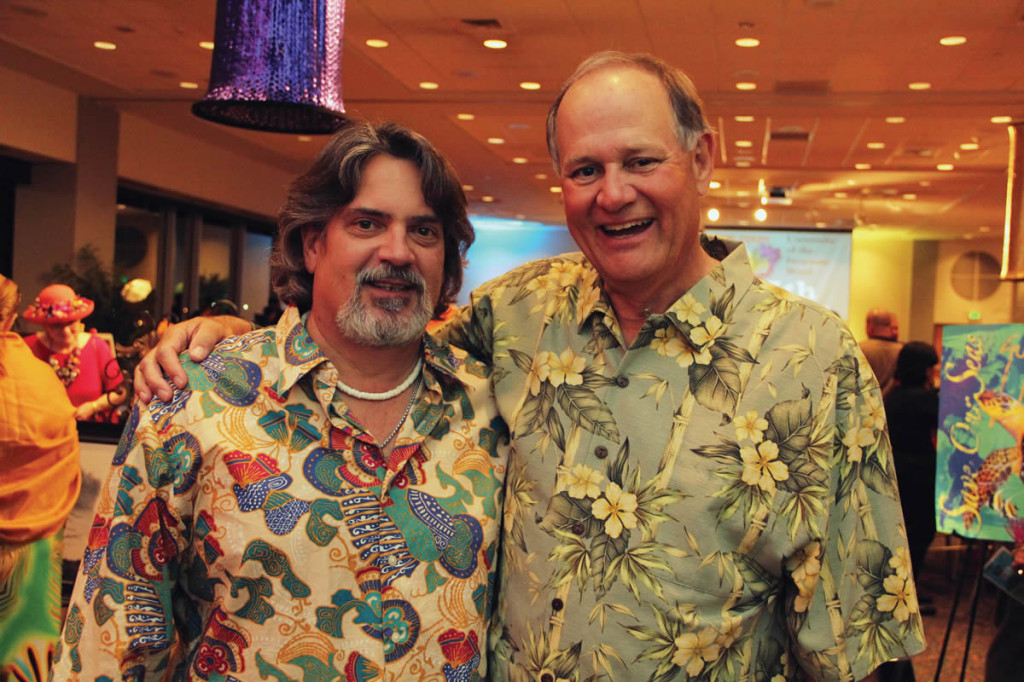 Pictured (L-R) Development Board Members Dan Pedrotti Jr. and Robert Crosby.