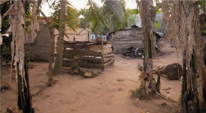 The village of Awuku Gua in Ghana, Africa.