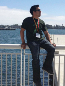 Alumnus Matt Tovar enjoys some sun in San Diego, Calif. Tovar resides in Los Angeles where he works as a 3-D animator.