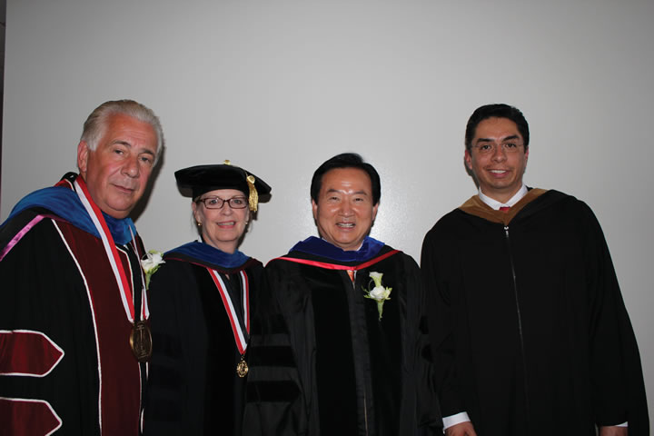 UIW Confers Honorary Doctor of Humane Letters Degree to South Korean Mayor Kang Un-tae