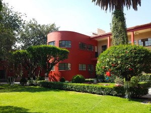 A wing of CIW where the library is located on the bottom floor and academic offices on the second floor