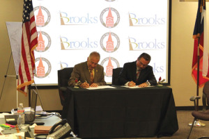 Brooks Signing for Med School