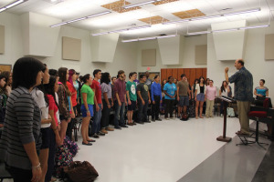 Cardinal Chorale Rehearsal Hall 1