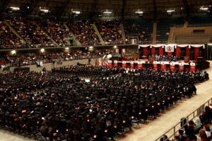 UIW celebrates the Fall 2014 Commencement at a ceremony held on Dec. 7 in Freeman Coliseum. 