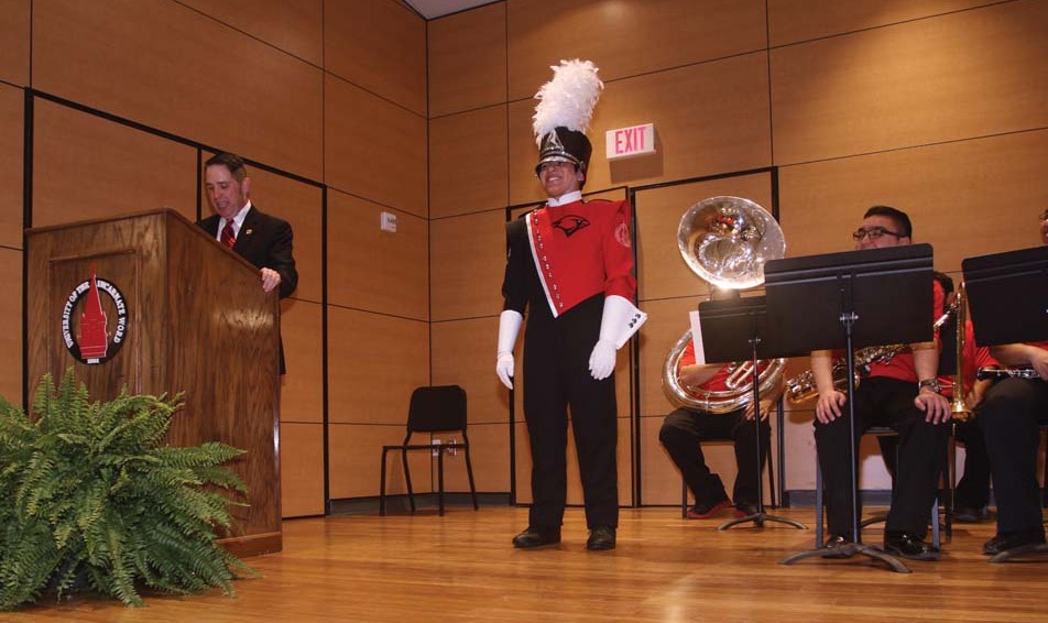 Marching Cardinals unveil new uniform