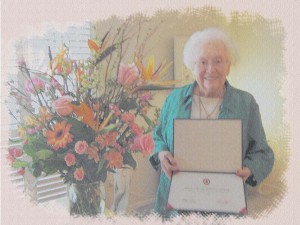 Pinner celebrates her 90th birthday and a scholarship honoring her and her husband.