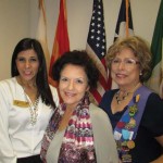 R to L Erika Haskins Dr Rose Zambrano Mary Vera Ramirez