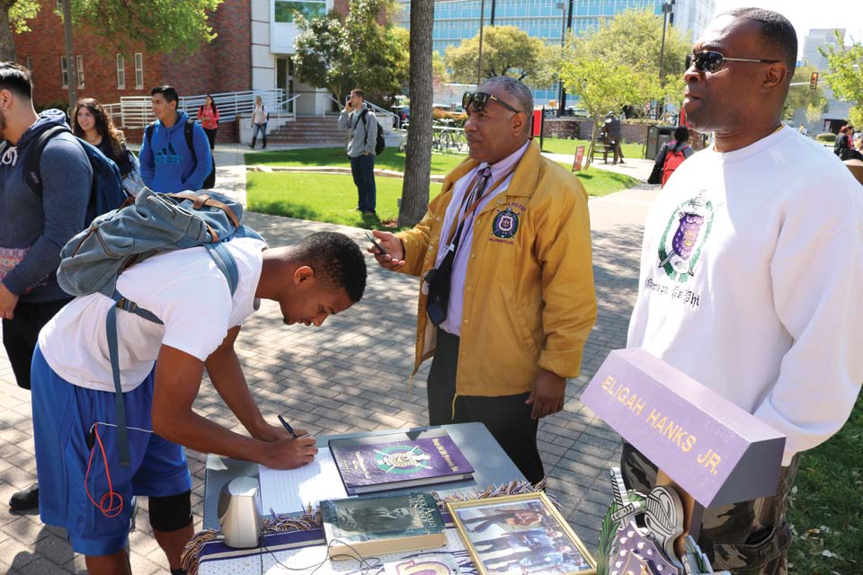 UIW welcomes Omega Psi Phi