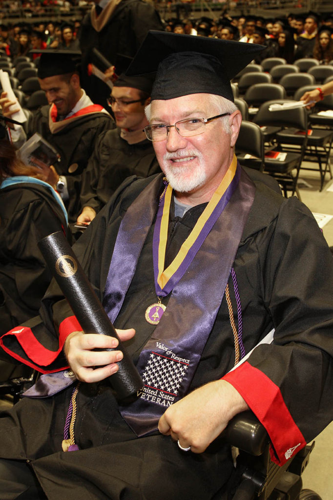 A Promise Fulfilled Veteran Troy Cornutt Graduates