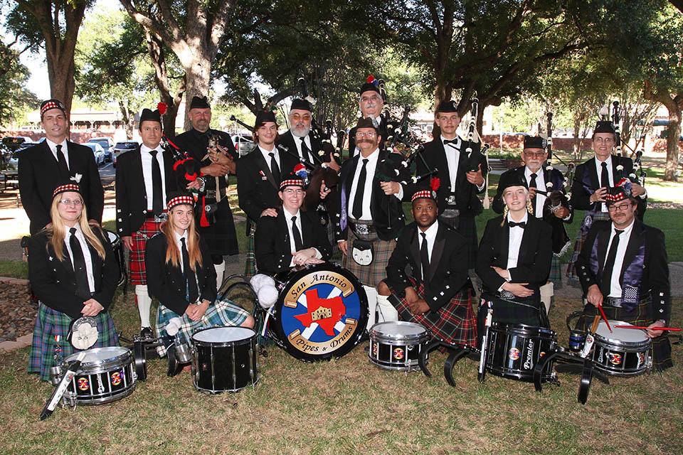 San Antonio Pipes and Drums Family Tradition