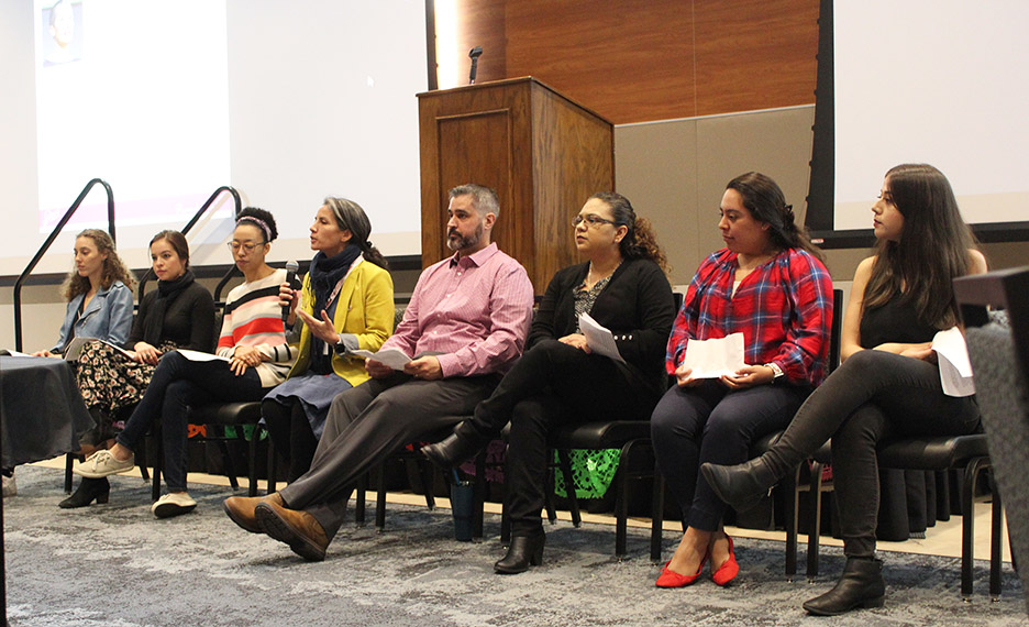 The Faith in Research Round Table Discussion reflected in putting one of UIW's core values into practice.